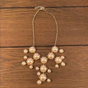 Pearl statement necklace